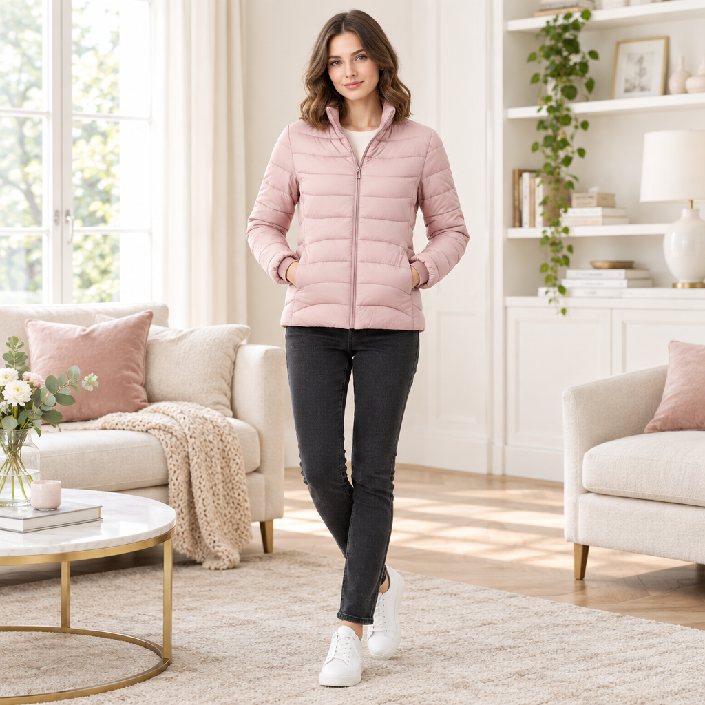Stay Cozy and Chic: Womens Winter Cotton-Padded Coat for Ultimate Comfort and Style