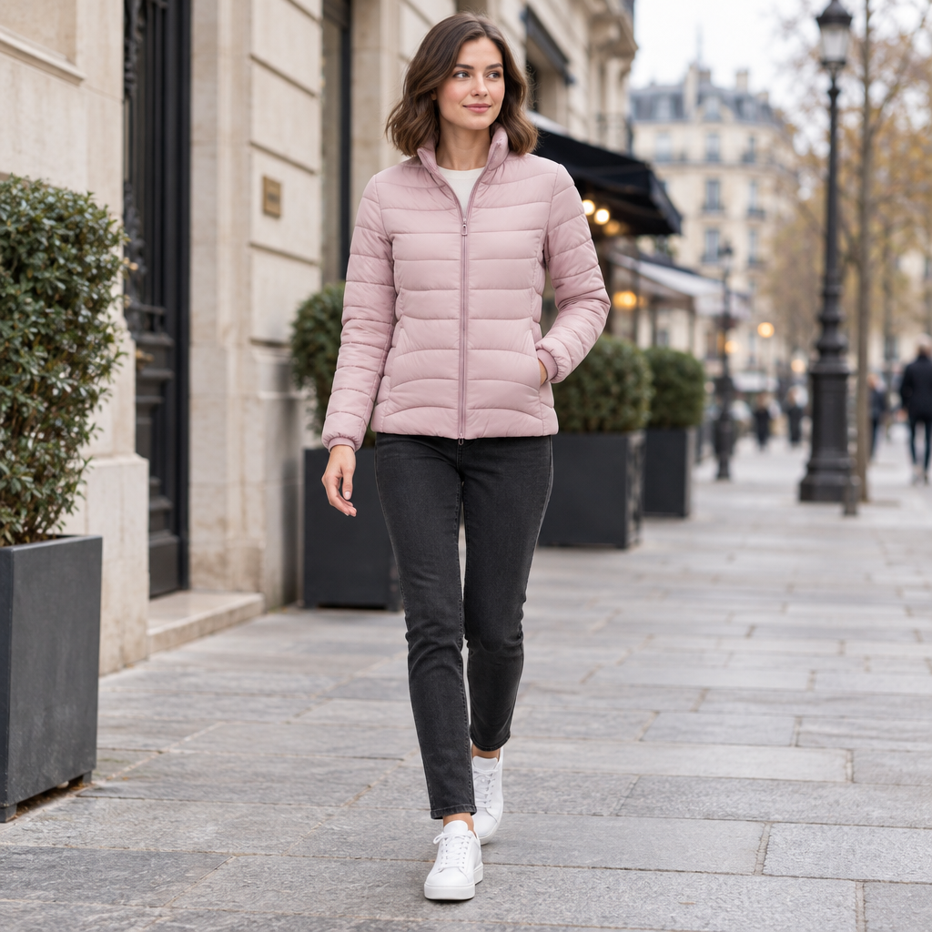 Stay Cozy and Chic: Womens Winter Cotton-Padded Coat for Ultimate Comfort and Style