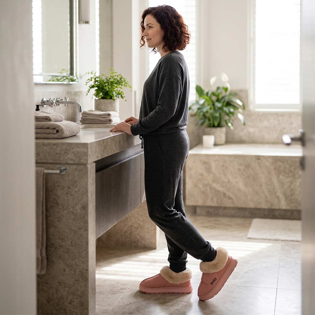 Winter Warm Plush Cotton Slippers for Cozy Comfort