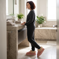Winter Warm Plush Cotton Slippers for Cozy Comfort