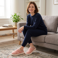 Cozy Fleece Home Slippers – Warm Plush Comfort for Men and Women