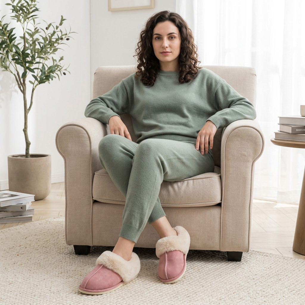 Cozy Plush Slippers for Women - Your Perfect Autumn and Winter Companion