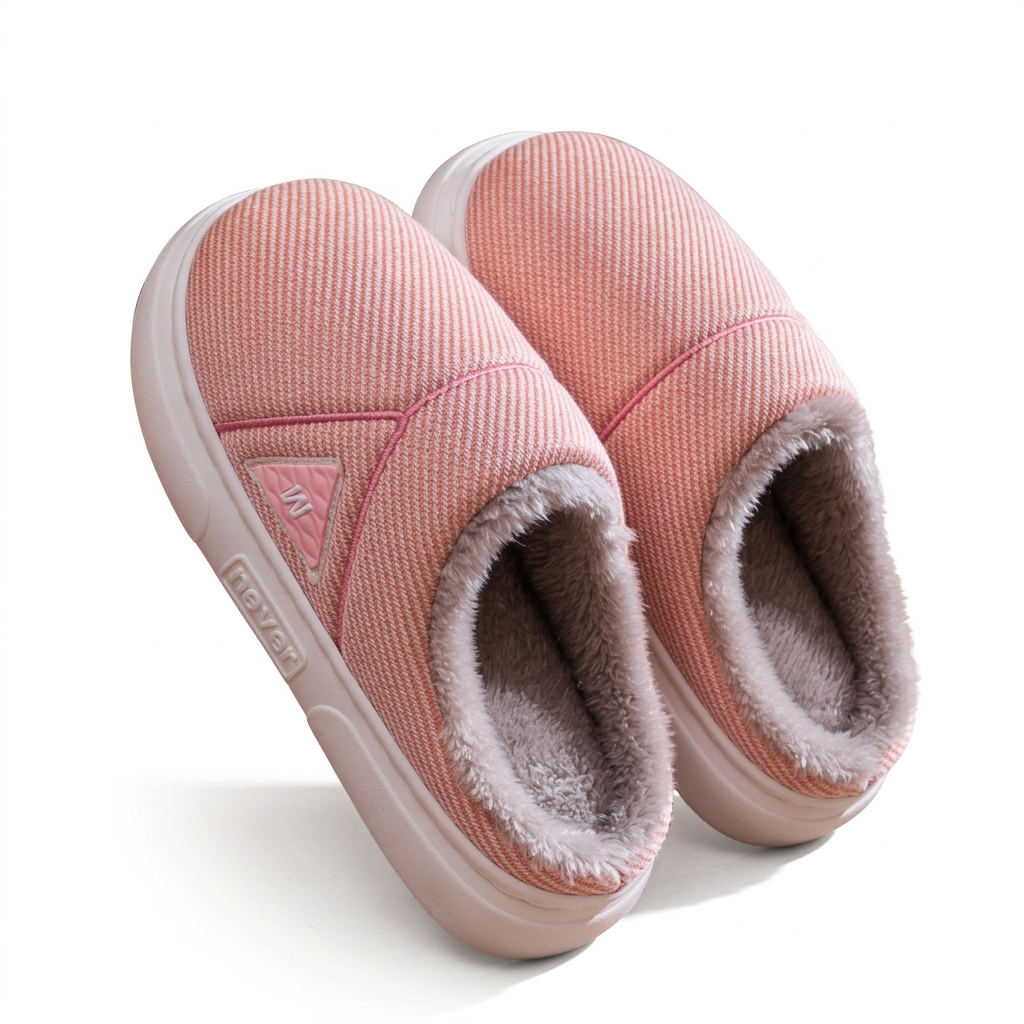 Cozy Fleece Home Slippers – Warm Plush Comfort for Men and Women
