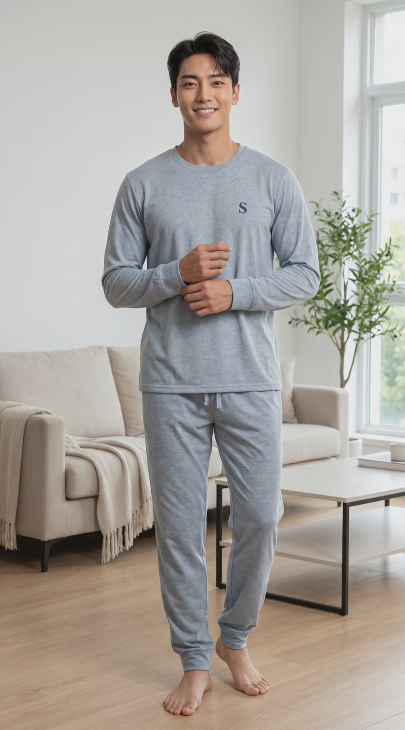 Ultimate Comfort Men's Pyjama Set – Luxuriously Soft Loungewear for Relaxation