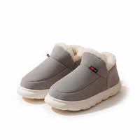 Bebealy Winter Men Slippers - Cozy and Stylish Indoor-Outdoor House Shoes