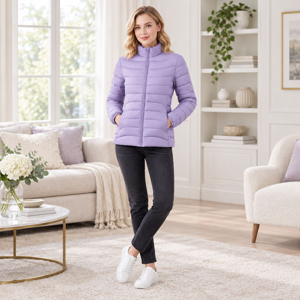 Stay Cozy and Chic: Womens Winter Cotton-Padded Coat for Ultimate Comfort and Style