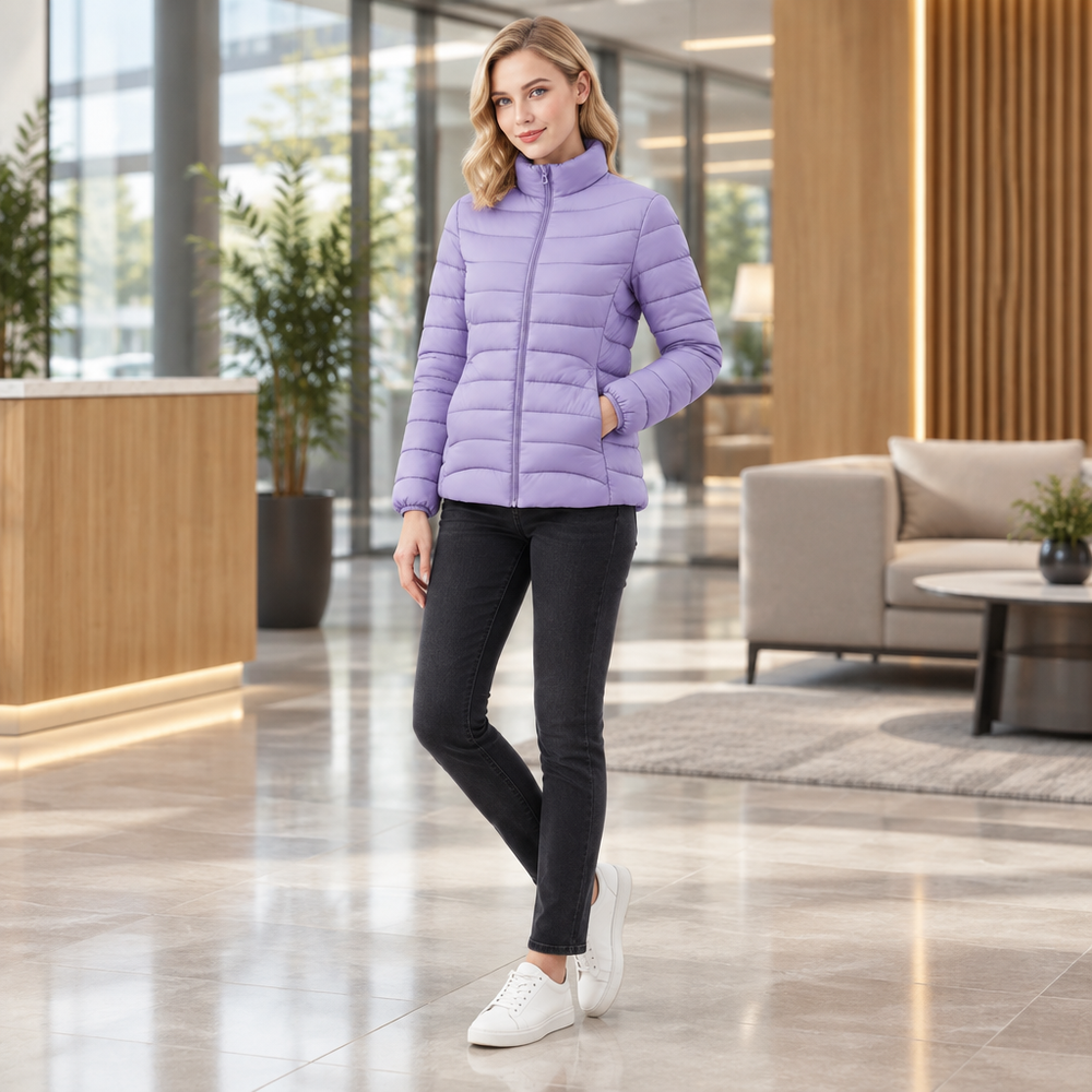 Stay Cozy and Chic: Womens Winter Cotton-Padded Coat for Ultimate Comfort and Style