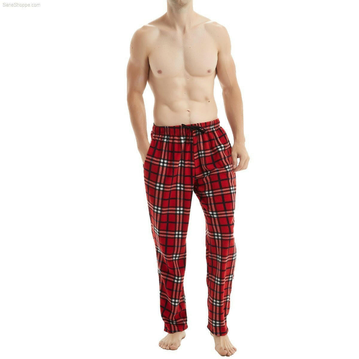 Leveret Mens Fleece Pajama Pants  Mens  TheBay