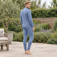 Cozy Cashmere Thermal Couples Set for Autumn & Winter Comfort