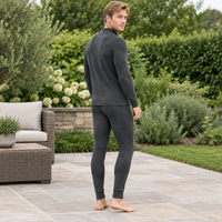 Cozy Cashmere Thermal Couples Set for Autumn & Winter Comfort