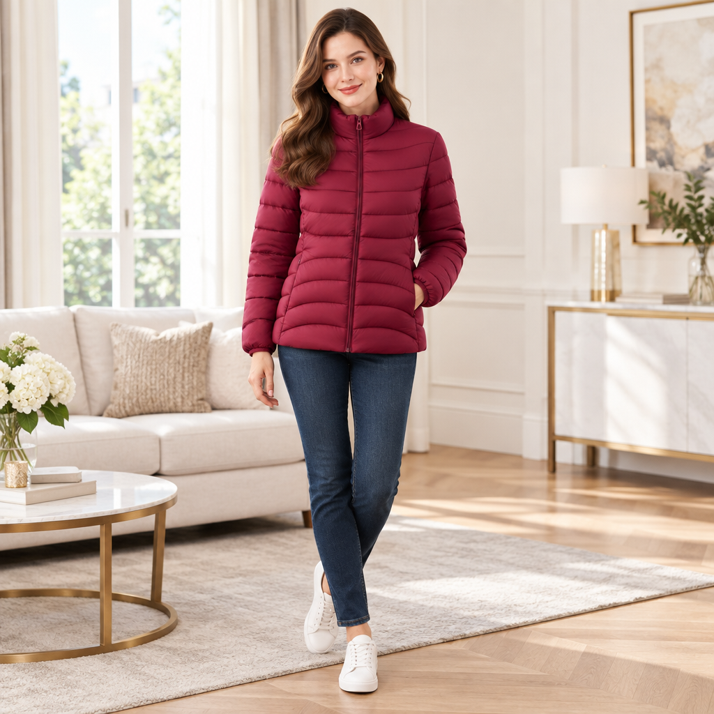 Stay Cozy and Chic: Womens Winter Cotton-Padded Coat for Ultimate Comfort and Style