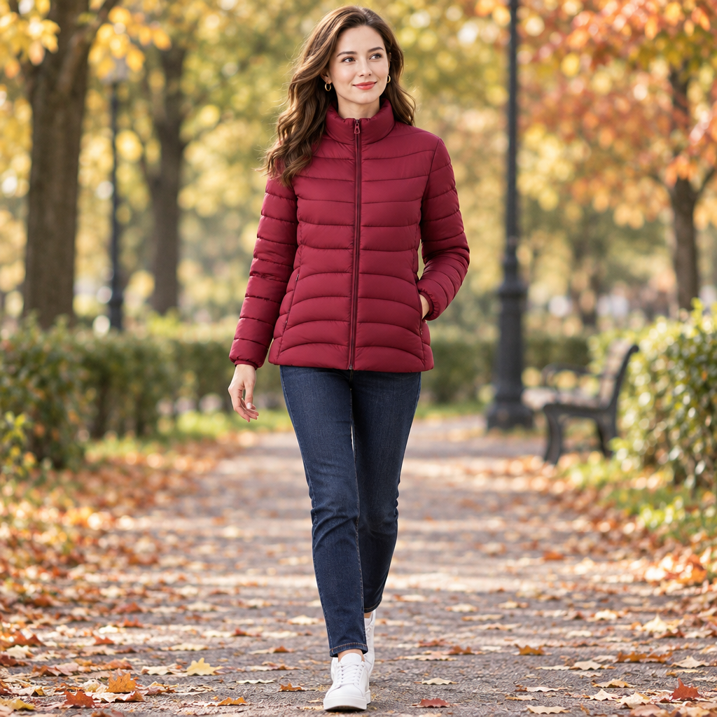 Stay Cozy and Chic: Womens Winter Cotton-Padded Coat for Ultimate Comfort and Style