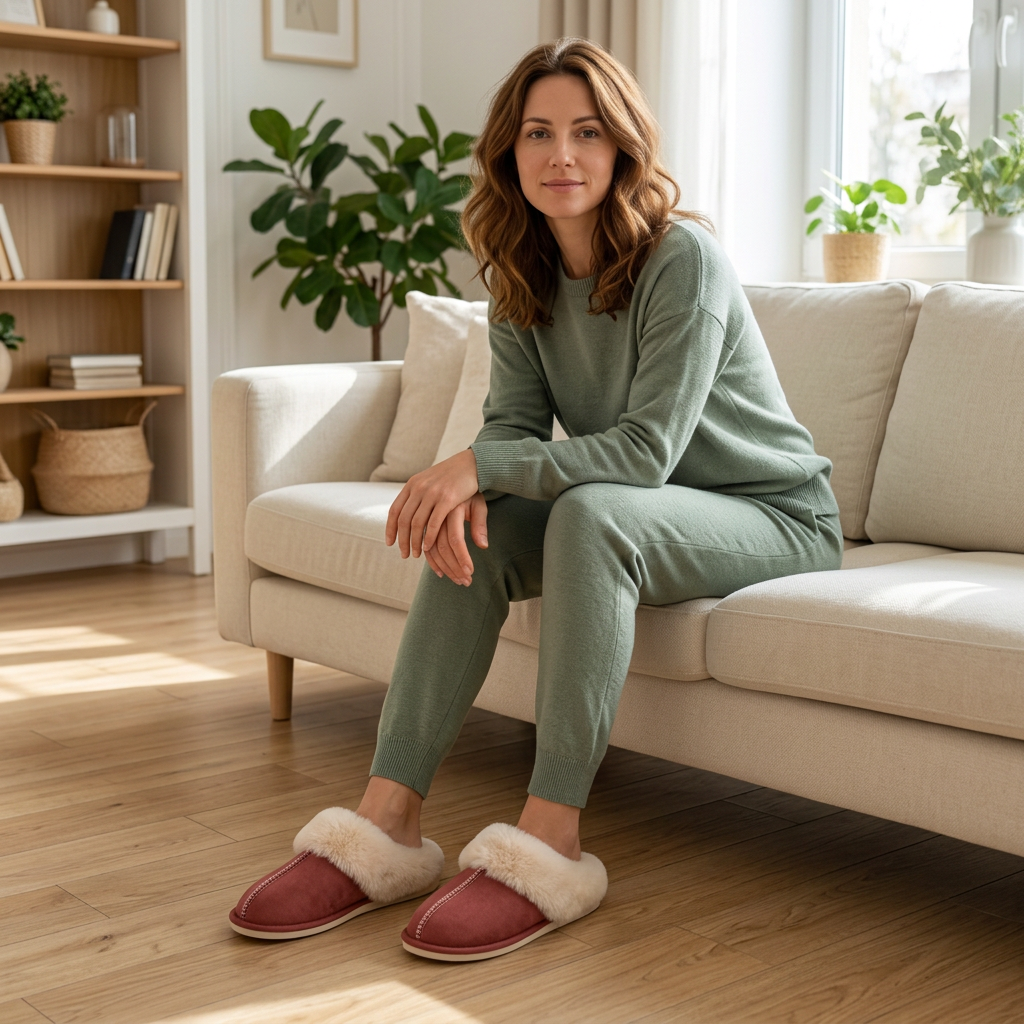 Cozy Plush Slippers for Women - Your Perfect Autumn and Winter Companion