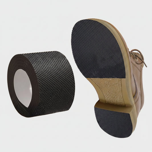 SaneShoppe - 1 Roll Thick Non - Slip Wear - Resistant Shoe Sole Sticker - Anti - Abrasion Heel for Quieter, Sound - Canceling Chunky Heels Protection