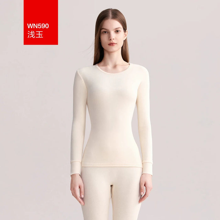 SaneShoppe - 100% cotton women's pure cotton autumn clothes, autumn pants underwear, women's autumn and winter all cotton warm suit