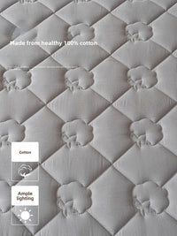 SaneShoppe-2026 Model Cotton Quilt Cover Set - Single Piece Bedding Set with Mattress Protector