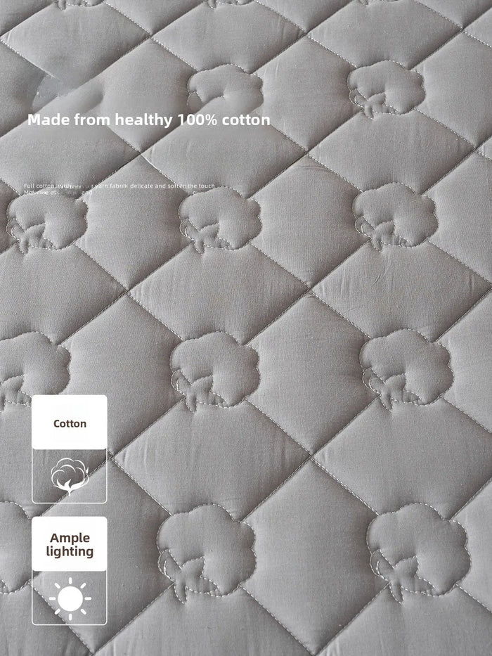 SaneShoppe-2026 Model Cotton Quilt Cover Set - Single Piece Bedding Set with Mattress Protector