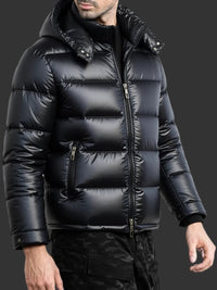 SaneShoppe - 2024 New Men's Short Down Jacket Korean Style Trendy Winter Coat Fashionable Stylish Warm Puffer Jacket