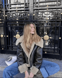 SaneShoppe - 2025 Autumn winter new women's thickened warm double - sided short jacket Women's brown coat