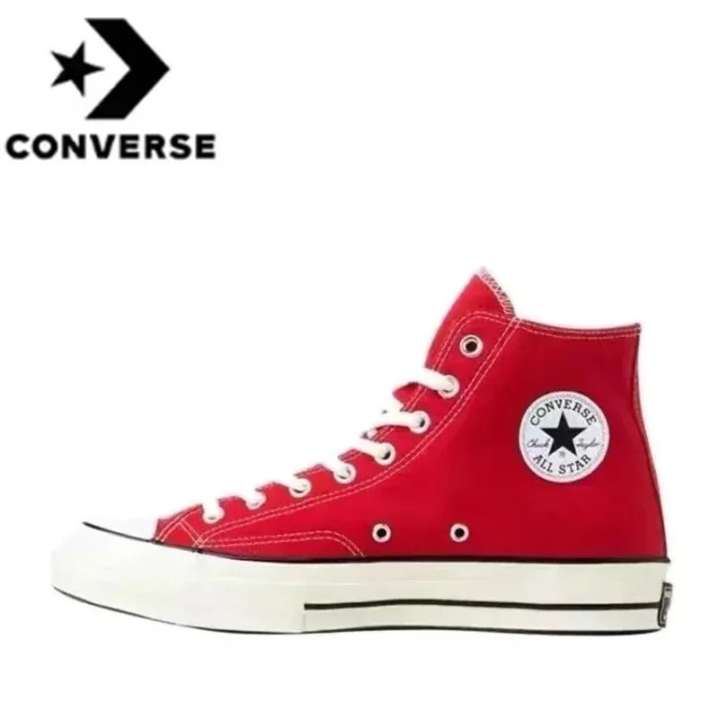 SaneShoppe - 2025 Converse 1970s All Star men's and women's skateboard shoes high - top outdoor lightweight retro sports shoes white