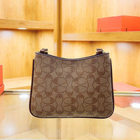 SaneShoppe - 2025 Geometric Print Women's Crossbody Bag PU Leather Elegant Ladies Shoulder Bag Classic Commuter Clutch luxury designer bags