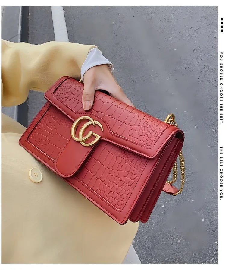 SaneShoppe - 2025 model ladies' high - end handbag, fashionable and trendy chain bag, classic and versatile crossbody bag, underarm bag