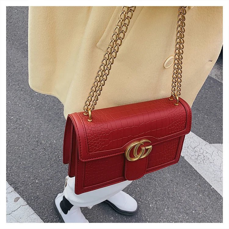 SaneShoppe - 2025 model ladies' high - end handbag, fashionable and trendy chain bag, classic and versatile crossbody bag, underarm bag