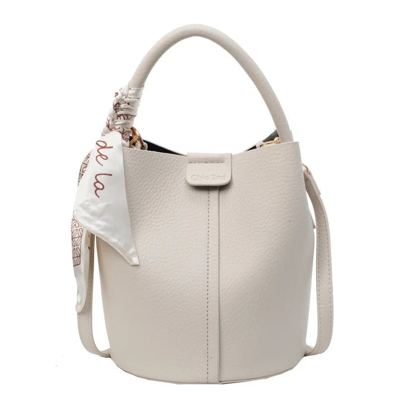 SaneShoppe - 2025 Simple and Versatile Niche Handbag for Women, Trendy Casual Bucket Bag