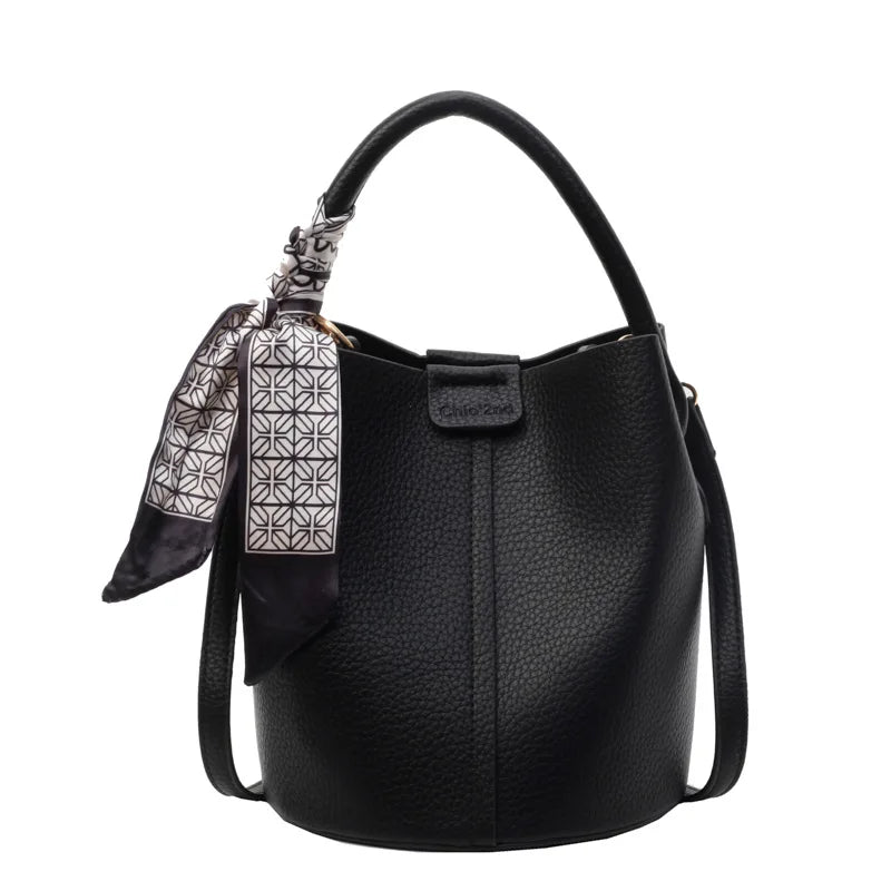 SaneShoppe - 2025 Simple and Versatile Niche Handbag for Women, Trendy Casual Bucket Bag