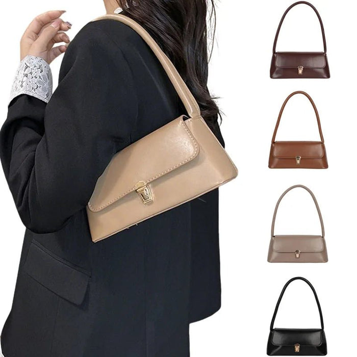 SaneShoppe - 2025 Woman Luxury Brand Crossbody Bags for Women Fashion Design Underarm Shoulder Bag Female Handbag and Purses Solid Color