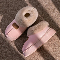 SaneShoppe - 2025 Women's New Thickened Bottom Snow Boots Winter Warm Foot Protection Outerwear Cotton Warm Shoes EVA Material Chinese Origin