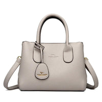 SaneShoppe - 3 - layer Design Women's Handbags Luxury Shoulder Crossbody Bags High Quality PU Leather Bag Ladies Fashion Messenger Sac A Main