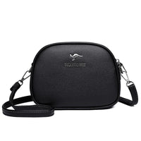 SaneShoppe - 3 Layers Zipper Pockets Quality Crocodile PU Leather Women's Handbags Shoulder CrossBody Bags Light Luxury Female Handbag Sac