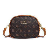 SaneShoppe - 3 Layers Zipper Pockets Quality Crocodile PU Leather Women's Handbags Shoulder CrossBody Bags Light Luxury Female Handbag Sac