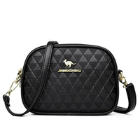 SaneShoppe - 3 Layers Zipper Pockets Quality Crocodile PU Leather Women's Handbags Shoulder CrossBody Bags Light Luxury Female Handbag Sac