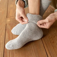 SaneShoppe - 3Pairs/Men's Winter Warm Wool Socks Women Super Thick Heart Thickened Loop Merino Wool Socks