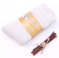 SaneShoppe - 3Pairs/Men's Winter Warm Wool Socks Women Super Thick Heart Thickened Loop Merino Wool Socks