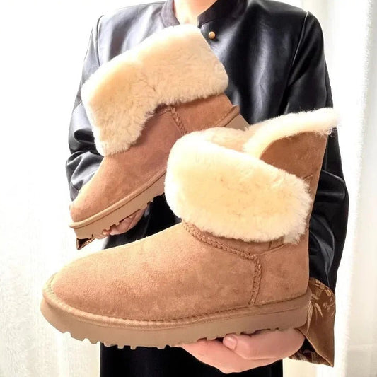 SaneShoppe-Women's Winter Snow Boots - Cozy, Stylish & Comfortable