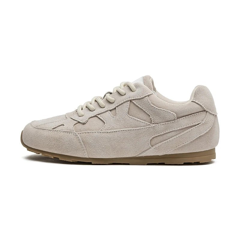 SaneShoppe-AIYUQI Women Retro Sneakers Genuine Leather Flat Moral Training Shoes 2026