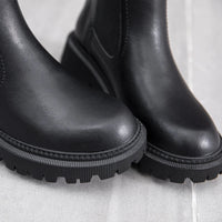 SaneShoppe - AIYUQI Women's Chelsea Boots Genuine Leather New Autumn Winter Fashion Women's Ankle Boots Retro Winter Boots Ladies WHSLE MTO