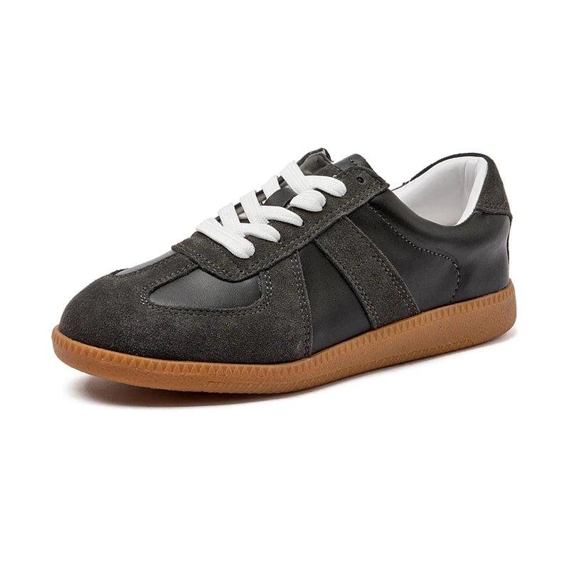 SaneShoppe-Women's 2026 New Genuine Leather Sneakers Casual Spring Flat Shoes