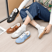 SaneShoppe-Women's 2026 New Genuine Leather Sneakers Casual Spring Flat Shoes