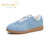 SaneShoppe-Women's 2026 New Genuine Leather Sneakers Casual Spring Flat Shoes