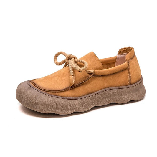 SaneShoppe-AIYUQI Genuine Leather Women's Sneakers 2026 New Non-Slip German Style Trainers