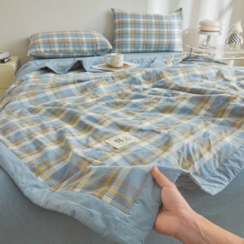 SaneShoppe-Air-conditioned Quilted Summer Soft Duvet for Double Twin Queen Bed