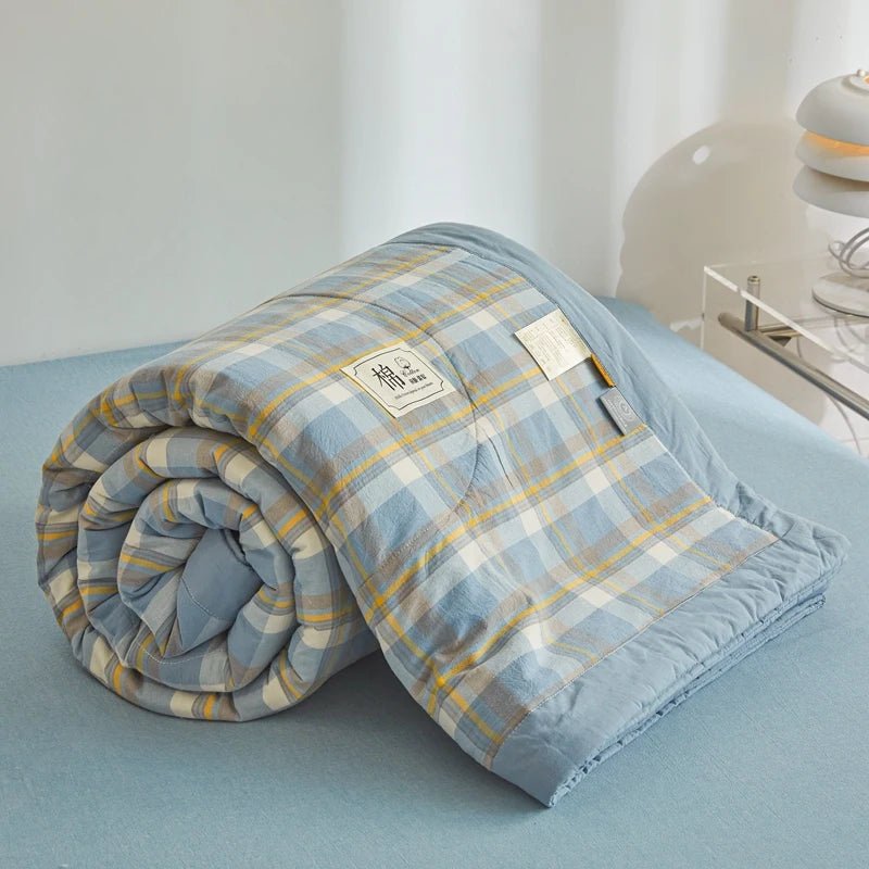 SaneShoppe-Air-conditioned Quilted Summer Soft Duvet for Double Twin Queen Bed