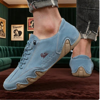 SaneShoppe - Ankle Boots for Men Fashionable Stitching Lightweight Comfortable Casual Walking Shoes Breathable Tennis Outdoor Driving Shoes