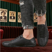 SaneShoppe - Ankle Boots for Men Fashionable Stitching Lightweight Comfortable Casual Walking Shoes Breathable Tennis Outdoor Driving Shoes