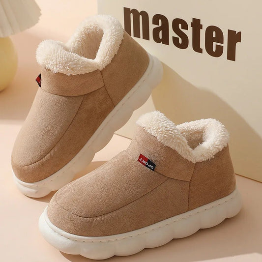 SaneShoppe-Asgard Winter Cozy Slippers For Women Men - Anti-skid Fur Snow Boots