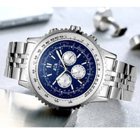 SaneShoppe-Men's Automatic Mechanical Self-Wind Sports Watch 50mm